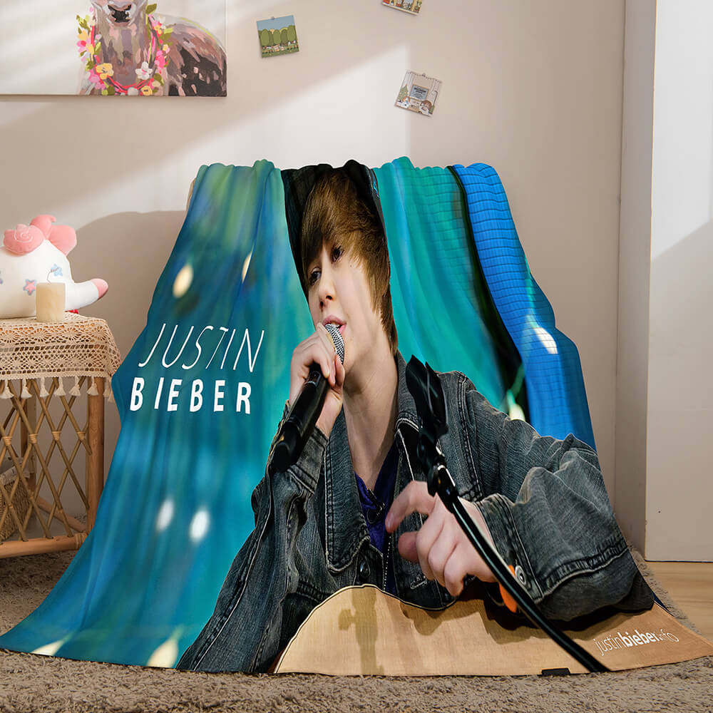 Singer Justin Bieber Blanket 313 Singer Justin Bieber Blanket 313