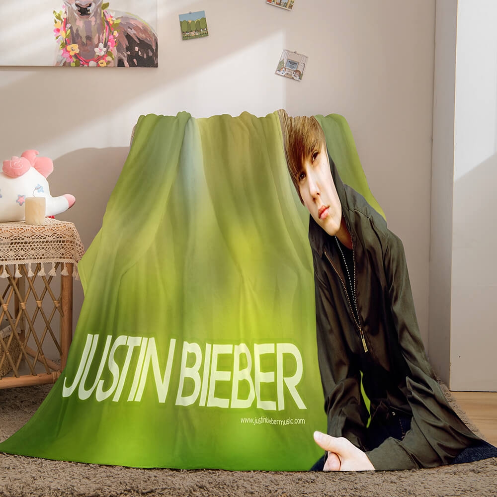 Super Star Justin Bieber Blanket 501 Super Star Justin Bieber Blanket 501