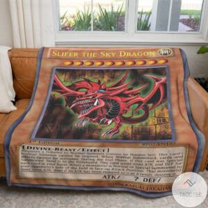 Slifer The Sky Dragon Custom Blanket