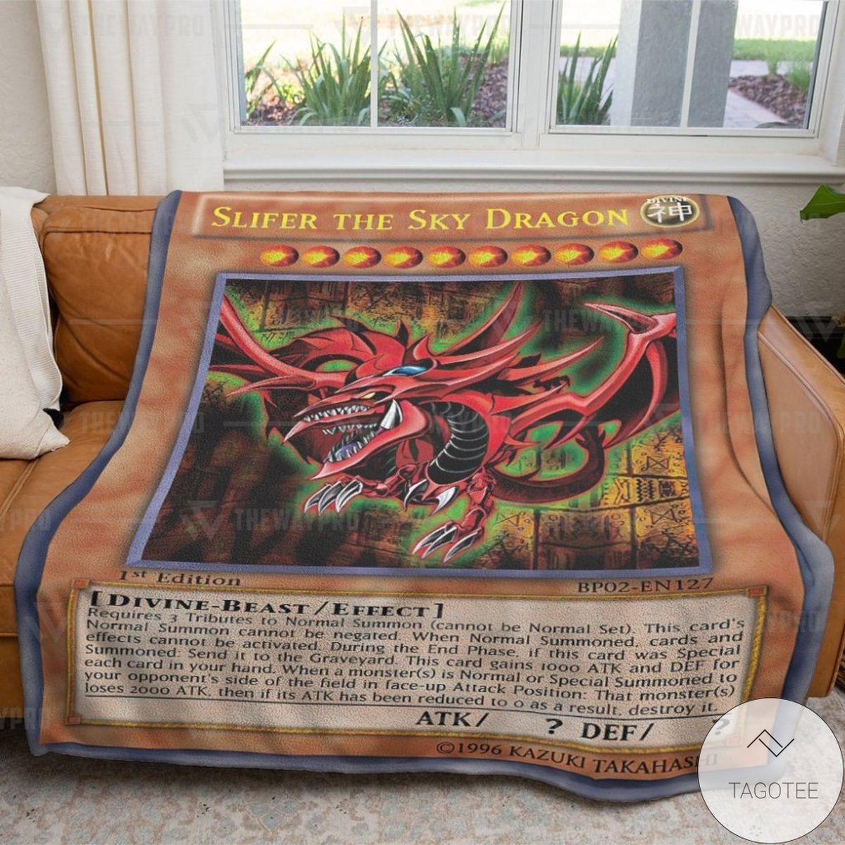 Slifer The Sky Dragon Custom Blanket Slifer The Sky Dragon Custom Blanket