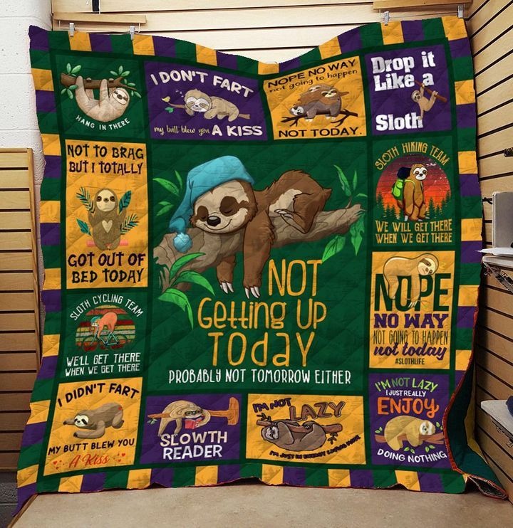Sloth-Not-Getting-Up-Today-Probably-Not-Tomorrow-Either-Blanket-2