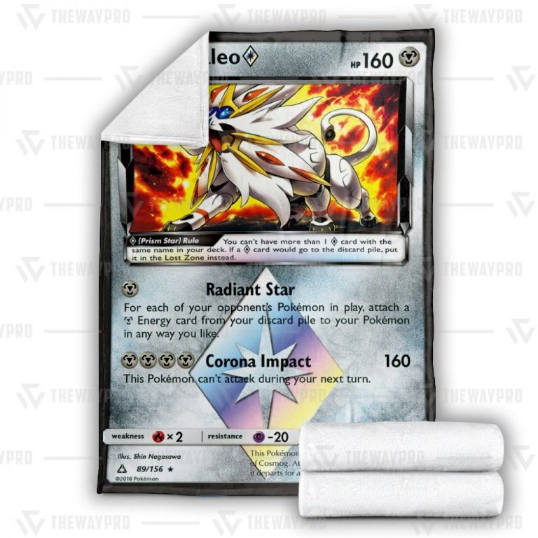 Solgaleo-Prism-Star-Ultra-Prism-Pokemon-Blanket-1