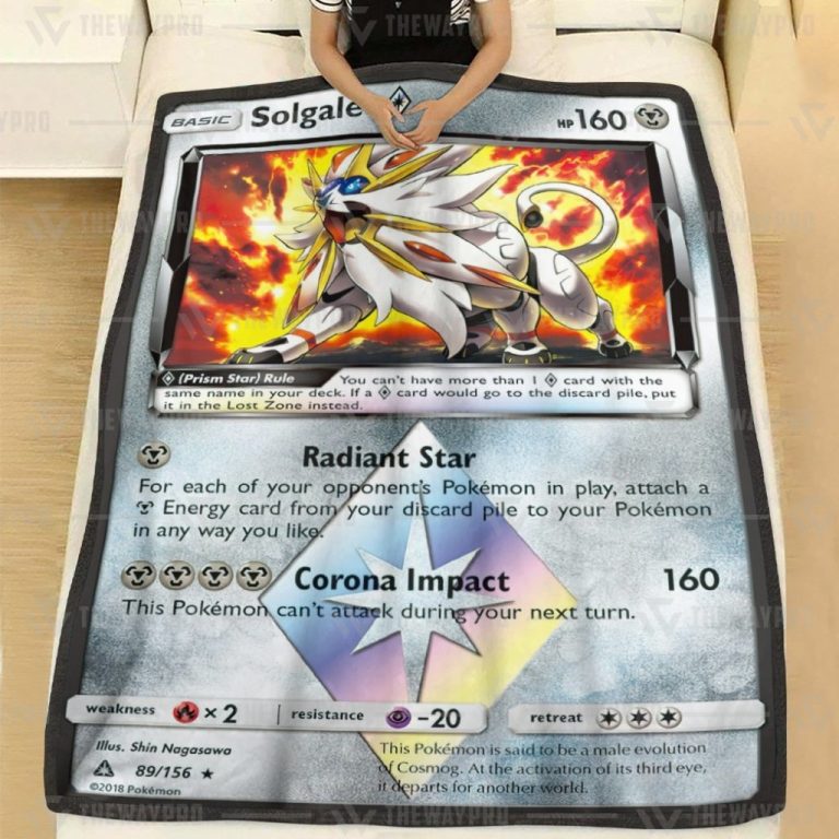 Solgaleo-Prism-Star-Ultra-Prism-Pokemon-Blanket-2