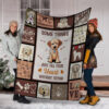 Some Things Just Fill Your Heart Goldendoodle Fleece Blanket