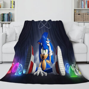 Sonic Cosplay Blanket 927
