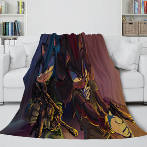 Sonic Cosplay Blanket 745