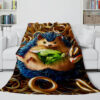Sonic Cosplay Blanket 483