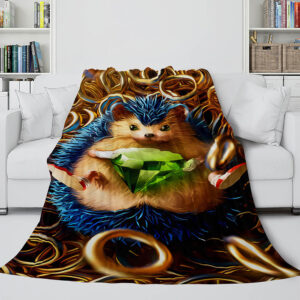 Sonic Cosplay Blanket 483