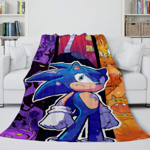 Sonic Cosplay Blanket 602