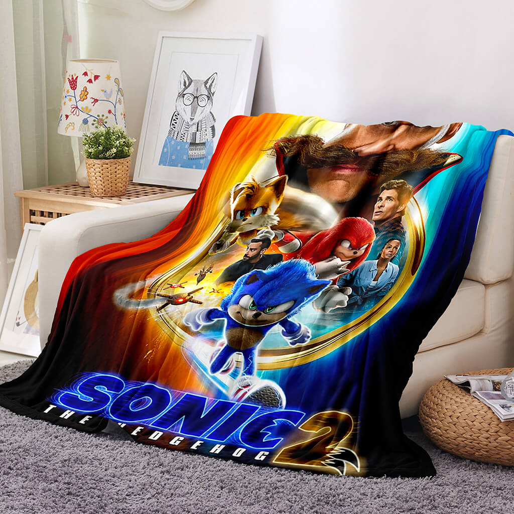 Sonic the Hedgehog 2 Blanket 724 Sonic the Hedgehog 2 Blanket 724