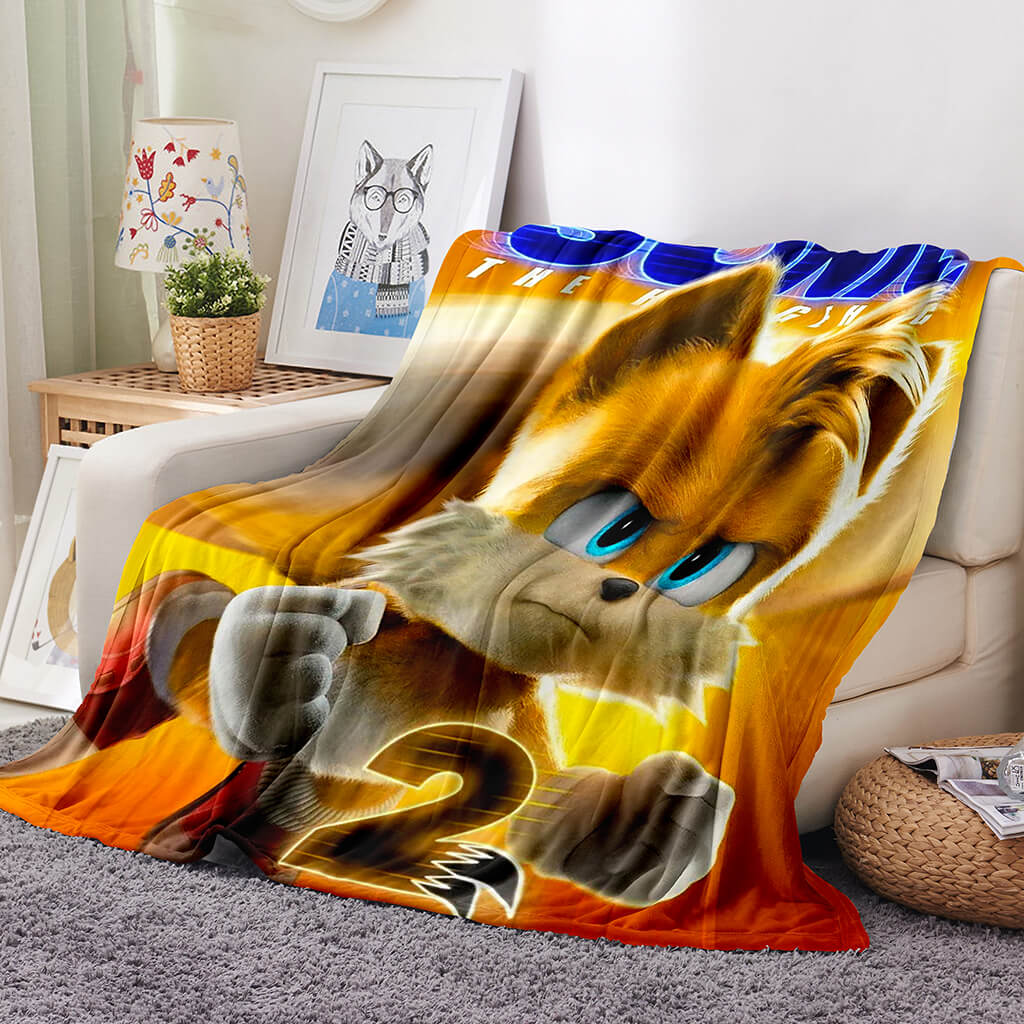 Sonic the Hedgehog 2 Blanket 956 Sonic the Hedgehog 2 Blanket 956