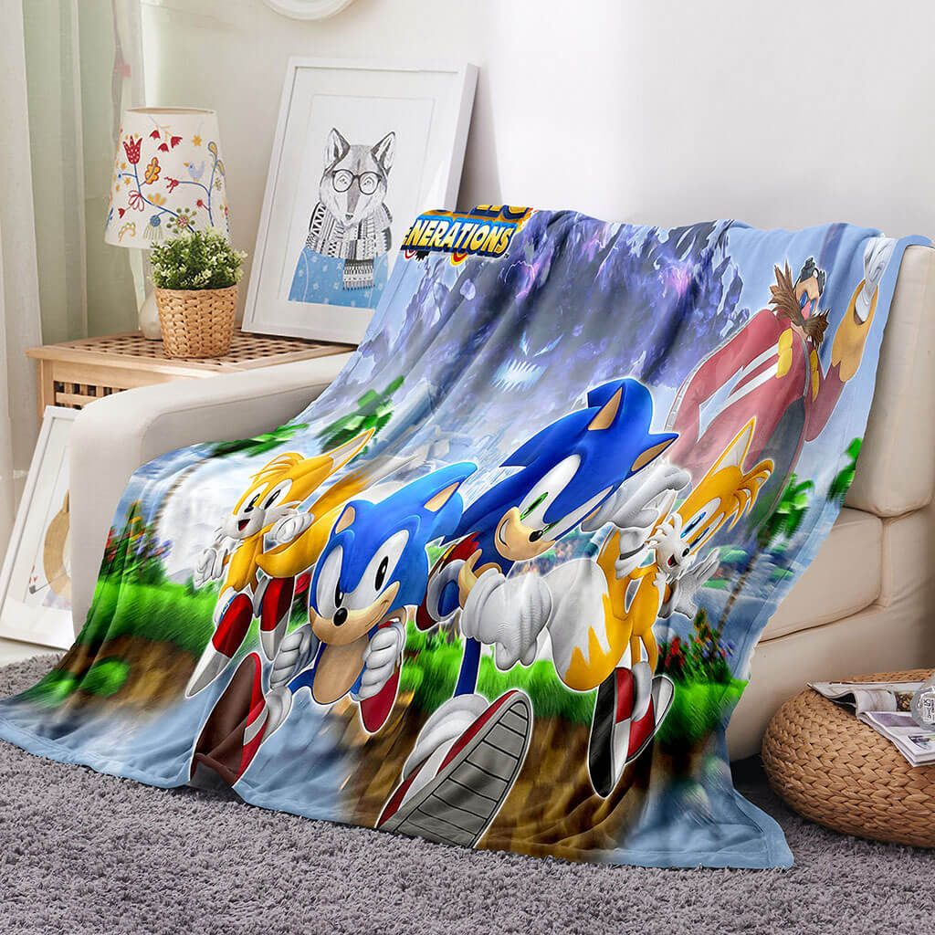 Sonic the Hedgehog Blanket 672 Sonic the Hedgehog Blanket 672