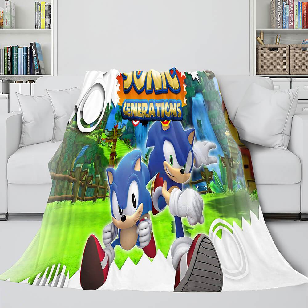 Sonic the Hedgehog Blanket 750 Sonic the Hedgehog Blanket 750