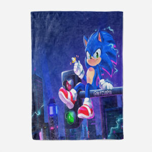 Sonic the Hedgehog Pattern Blanket 662