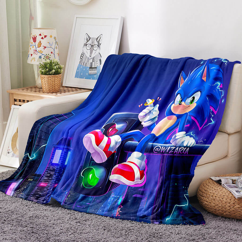 Sonic the Hedgehog Pattern Blanket 848 Sonic the Hedgehog Pattern Blanket 848