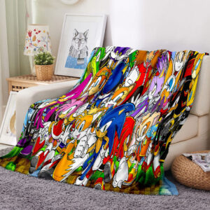 Sonic the Hedgehog Pattern Blanket 570