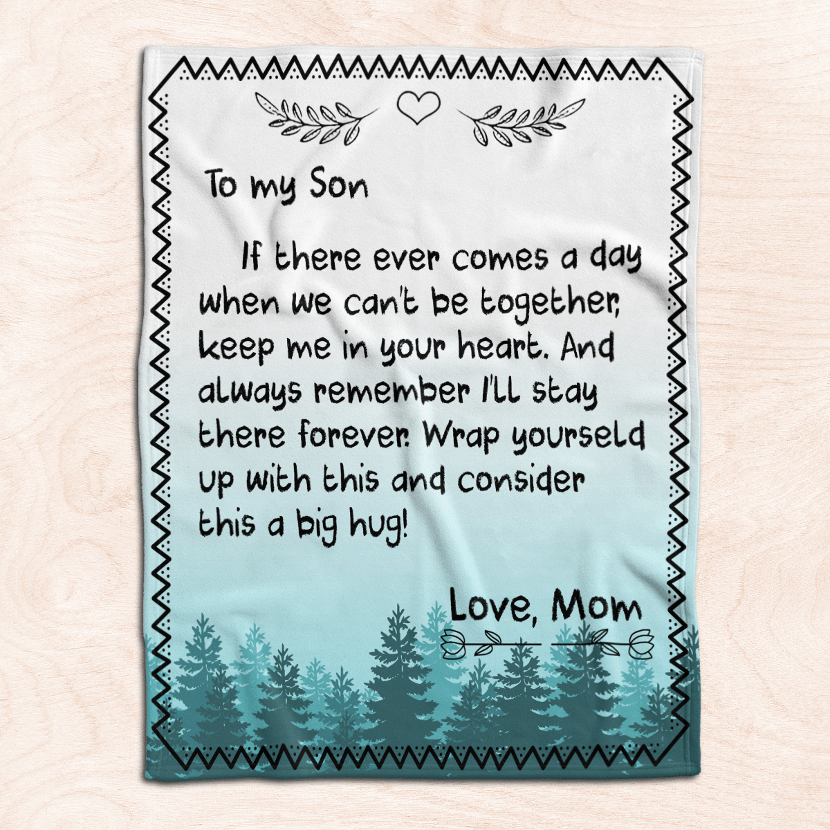 Soul-Mail-From-Mom-To-My-Son-Blanket-1