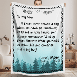 Soul Mail From Mom To My Son Blanket
