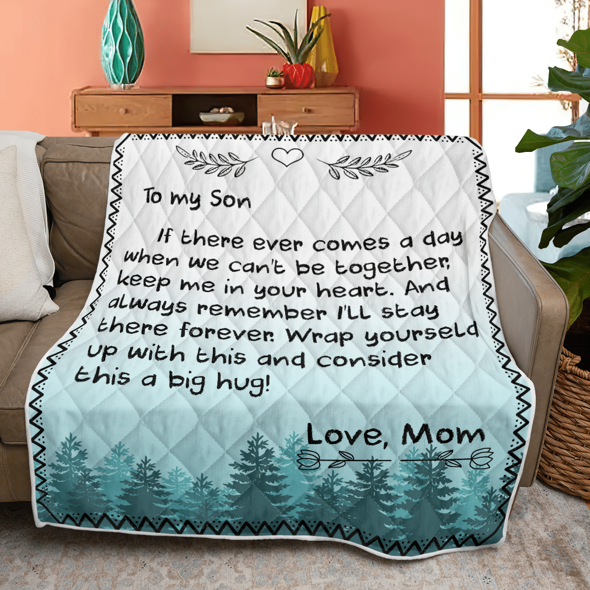 Soul-Mail-From-Mom-To-My-Son-Quilt-Blanket-1