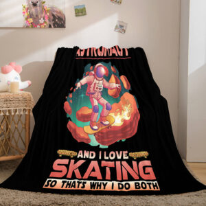 Space Astronaut Blanket 410
