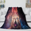Space Cat Astronaut Cat In Space Blanket 320
