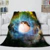 Space Cat Astronaut Cat In Space Blanket 721