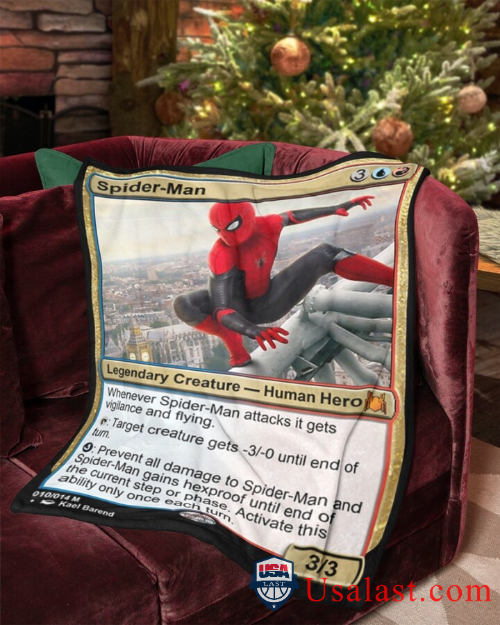 Spider-Man-Human-Hero-Fleece-Blanket-1