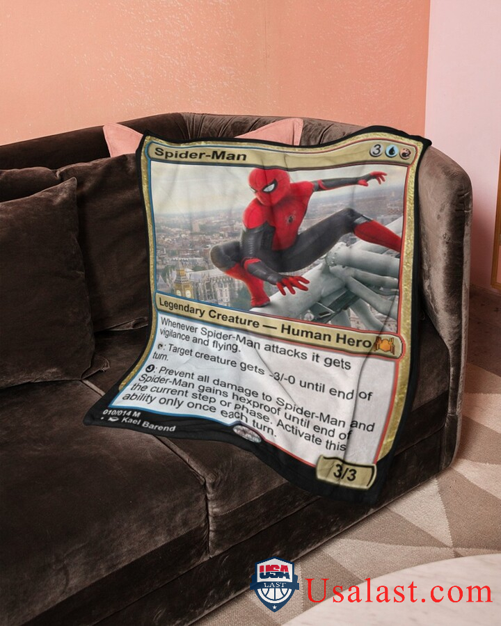 Spider-Man-Human-Hero-Fleece-Blanket-2