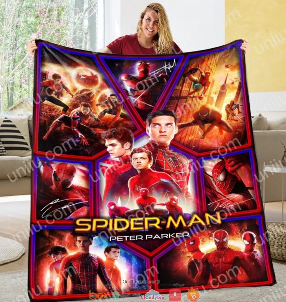 Spider Man Movie Blanket Spider Man Movie Blanket