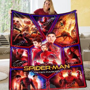 Spider Man Movies Peter Parker Blanket
