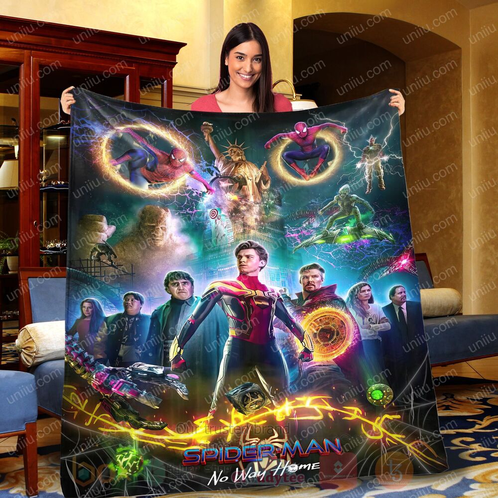Spider Man No Way Home Blanket 2 Spider Man No Way Home Blanket 2