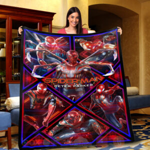 Spider Man Peter Parker Blanket 2