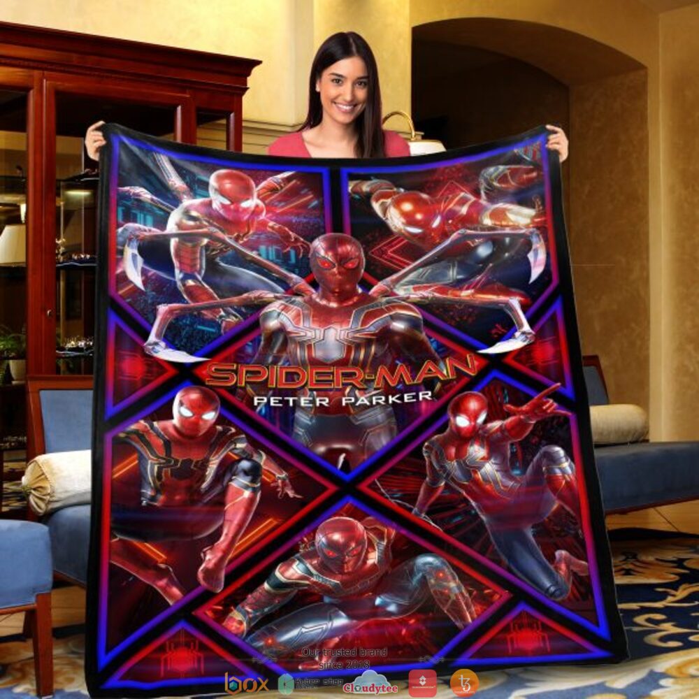 Spider Man Peter Parker Blanket Spider Man Peter Parker Blanket