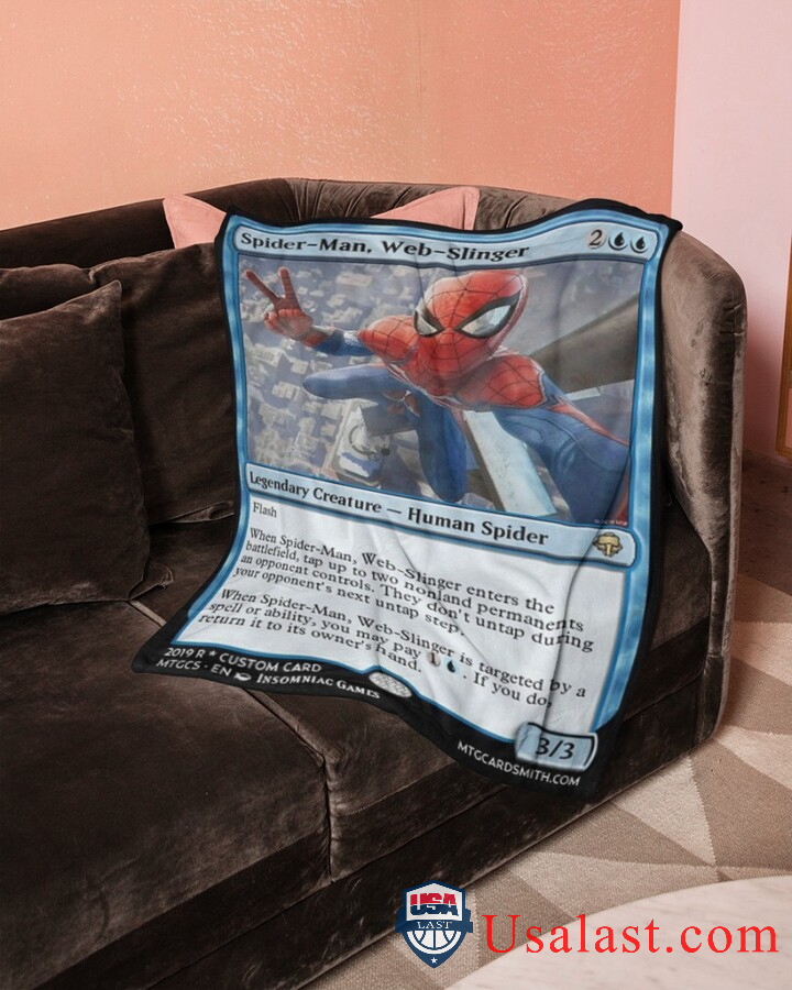 Spider-Man-Web-Slinger-Fleece-Blanket-2