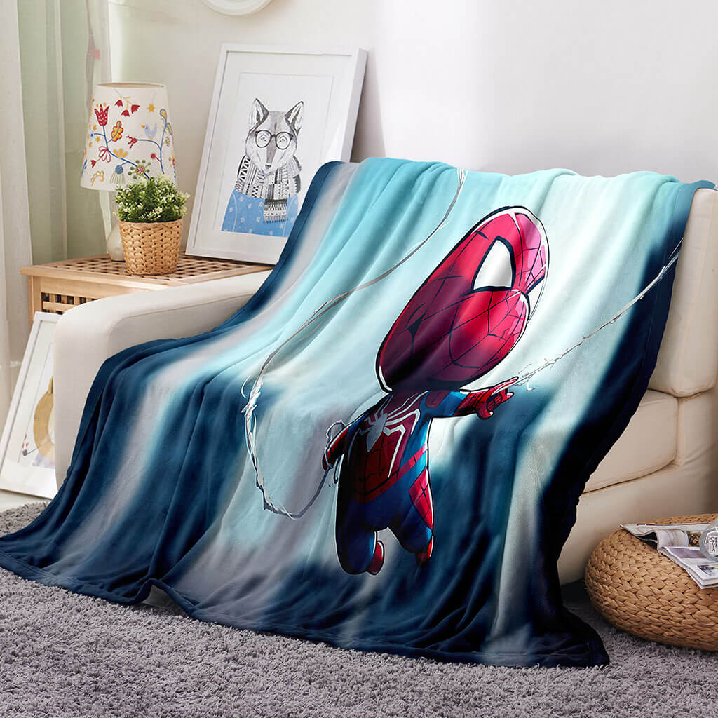 Spider-Man Pattern Blanket 375 Spider-Man Pattern Blanket 375