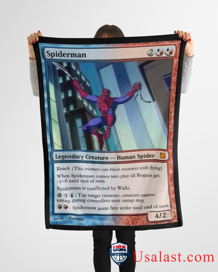 Spiderman-Human-Spider-Fleece-Blanket-1
