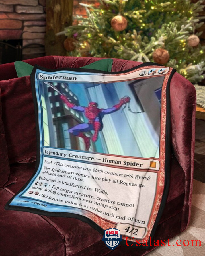 Spiderman-Human-Spider-Fleece-Blanket-2