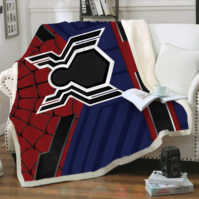 Spiderman Webslinger Custom Throw Blanket Spiderman Webslinger Custom Throw Blanket