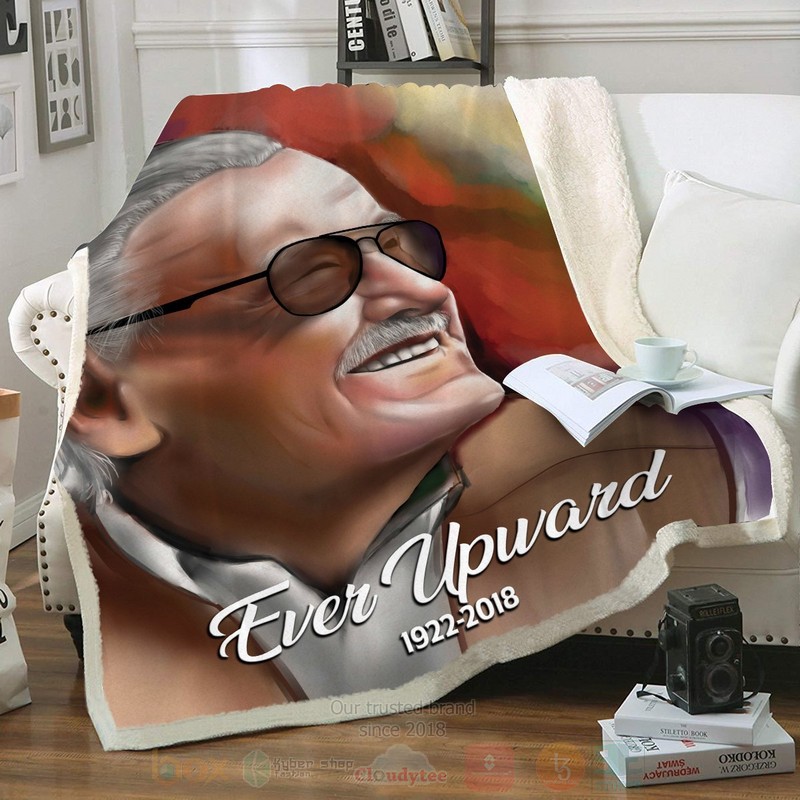 Stan Lee Fans Made Tribute Custom Throw Blanket Stan Lee Fans Made Tribute Custom Throw Blanket