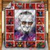 Stan Lee Superheroes Quilt Blanket