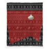 Star Trek The Next Generation 1987 Red Blanket
