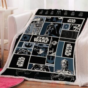 Star Wars Characters Custom Throw Blanket