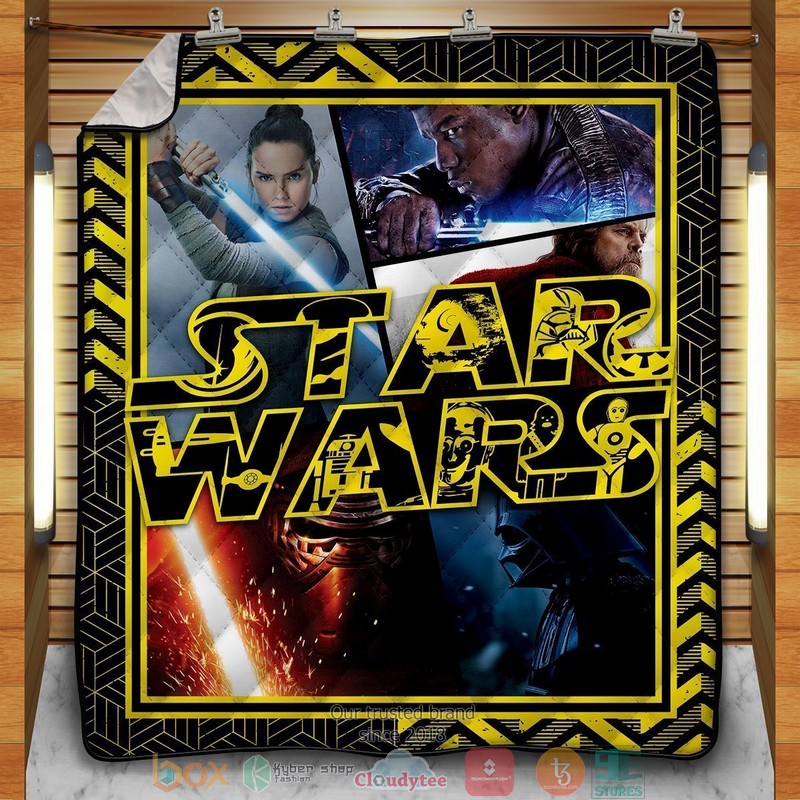 Star Wars Galaxy Quilt Blanket Star Wars Galaxy Quilt Blanket
