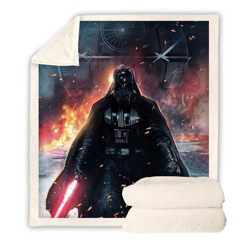 Star Wars 3d Throw Blanket Star Wars 3d Throw Blanket