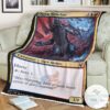 Stx 209 Oggyar Battle Seer Mtg Game Magic The Gathering Blanket