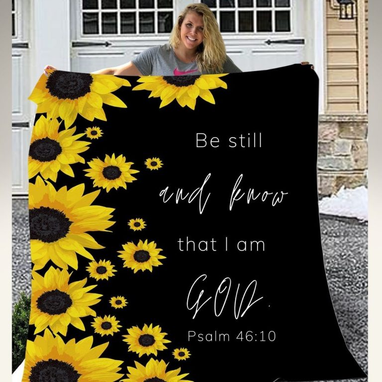 Sunflower-Custom-Personalized-Blanket-1-1