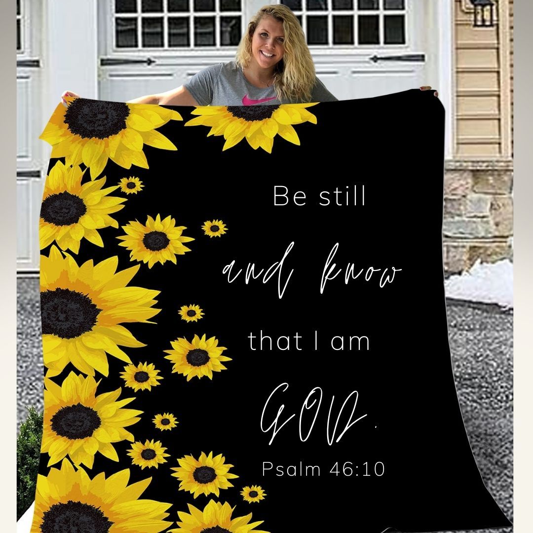 Sunflower Custom Personalized Blanket 2 Sunflower Custom Personalized Blanket 2