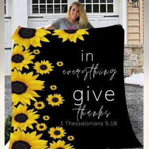 Sunflower Custom Personalized Blanket 3