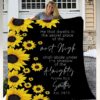 Sunflower Custom Personalized Blanket 4