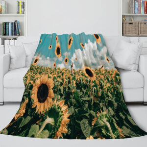 Animal Flower Soft Blanket 748